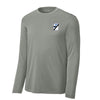 VMFA-214 Black Sheep Squadron Long Sleeve Performance T-Shirt - Concrete Heather