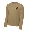 HMX-1 Marine One Squadron Long Sleeve Performance T-Shirt - Coyote Brown