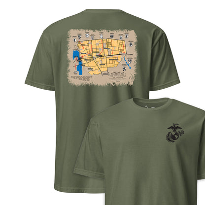 Operation Phantom Fury Battle Map T-Shirt
