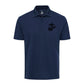 Eagle Globe & Anchor Black Performance Polo Shirt