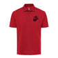 Eagle Globe & Anchor Black Performance Polo Shirt