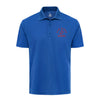 San Diego Old School Performance Polo Shirt - ROYAL