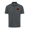 HMLA-773 Red Dog Squadron Performance Polo - Charcoal