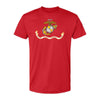 USMC Flag Performance T-Shirt - RED
