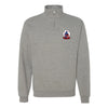 VMM-365 Blue Knights Squadron Quarter Zip Sweatshirt - Heather Grey