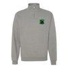 VMM-164 Knightriders Squadron Quarter Zip Sweatshirt - Heather Grey
