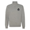 HMLA-369 Gunfighters Squadron Quarter Zip Sweatshirt - Heather Grey
