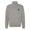 VMM-262 Flying Tigers Quarter Zip Sweatshirt - Heather Grey