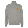 Marine Corps Base Camp Lejeune Quarter Zip Sweatshirt - Heather Grey
