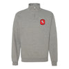 HMH-465 Warhorse Squadron Quarter Zip Sweatshirt - Heather Grey