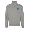 Marine Corps Air Station Camp Pendleton Quarter Zip Sweatshirt - Heather Grey