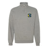 VMM-764 Moonlight Squadron Quarter Zip Sweatshirt - Heather Grey