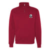 VMFA-122 Werewolves Squadron Quarter Zip Sweatshirt - Red