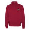 VMU-2 Night Owls Squadron Quarter Zip Sweatshirt - Red