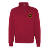 VMM-362 Ugly Angels Squadron Quarter Zip Sweatshirt - Red