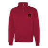 HMLA-773 Red Dog Squadron Quarter Zip Sweatshirt - Red