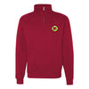VMM-363 Red Lions Squadron Quarter Zip Sweatshirt - Red