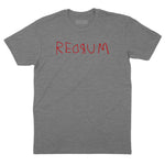 REDRUM T-Shirt (by Regular Brand) — Charcoal Heather