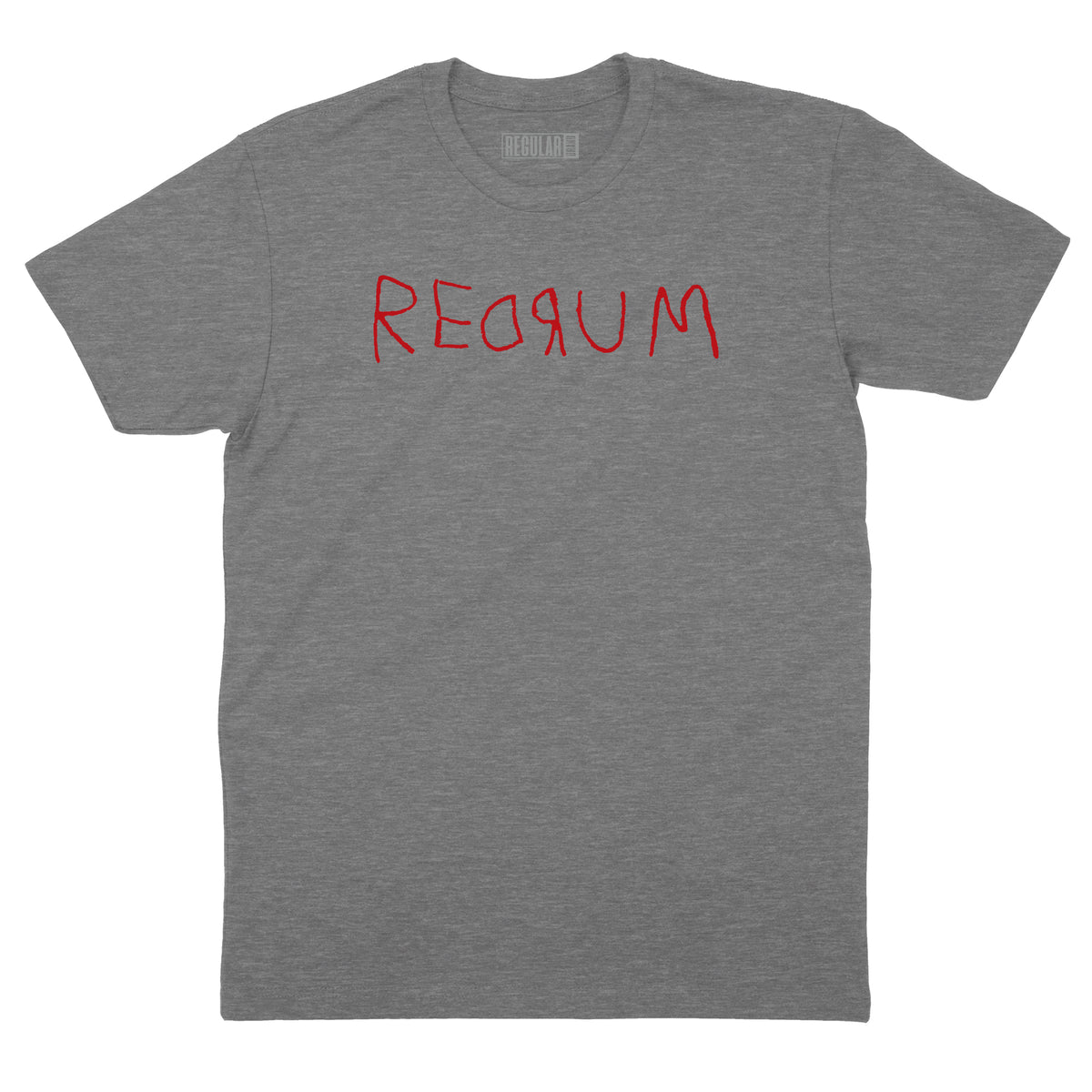 REDRUM T-Shirt (by Regular Brand) — Charcoal Heather