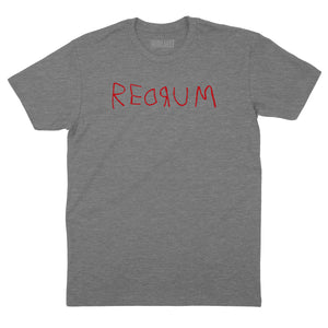 REDRUM T-Shirt (by Regular Brand) — Charcoal Heather