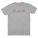 REDRUM T-Shirt (by Regular Brand) — Heather Grey
