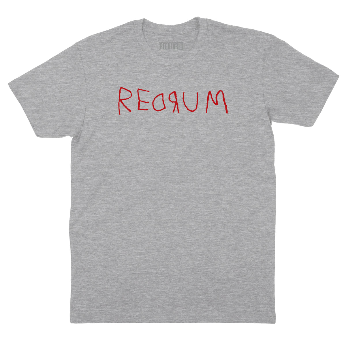 REDRUM T-Shirt (by Regular Brand) — Heather Grey