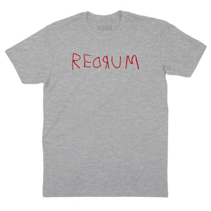 REDRUM T-Shirt (by Regular Brand) — Heather Grey