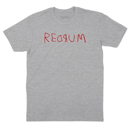 REDRUM T-Shirt (by Regular Brand) — Heather Grey