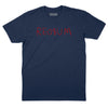 REDRUM T-Shirt (by Regular Brand) - Navy