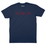 REDRUM T-Shirt (by Regular Brand) — Navy