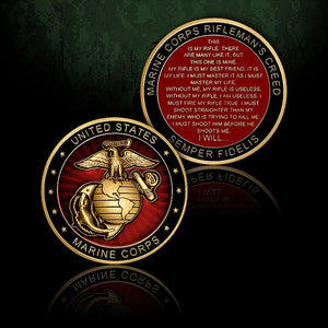 Rifleman's Creed Challenge Coin