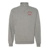 San Diego Old School Quarter Zip Sweatshirt - Grey