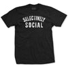 Selectively Social T-Shirt - BLACK