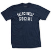 Selectively Social T-Shirt - NAVY