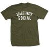 Selectively Social T-Shirt - OD GREEN