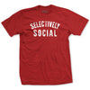 Selectively Social T-Shirt - RED