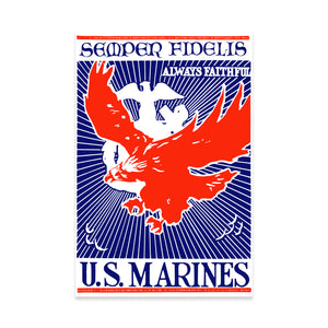 Semper Fidelis Always Faithful - Poster