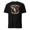 Sgt Major Jiggs Vintage Tattoo T-Shirt - BLACK