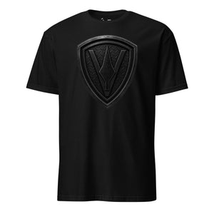 5th Marine Division Diamond Plate Blackout T-Shirt