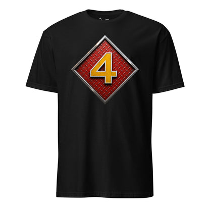 4th Marine Division Diamond Plate T-Shirt