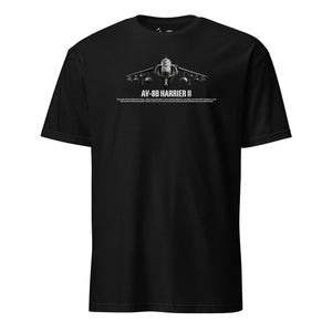 AV-8B Harrier II Airframe Specs T-Shirt