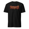Semper Fi Leather Patch T-Shirt - BLACK