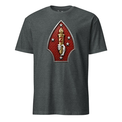 2nd Marine Division Diamond Plate T-Shirt