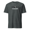 AC-130 Ghostrider Airframe Specs T-Shirt - CHARCOAL HEATHER
