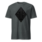 1st Marine Division Diamond Plate Blackout T-Shirt