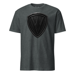 5th Marine Division Diamond Plate Blackout T-Shirt