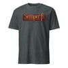 Semper Fi Leather Patch T-Shirt - CHARCOAL HEATHER