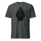 2nd Marine Division Diamond Plate Blackout T-Shirt in Charcoal - USMC 2nd Division tee