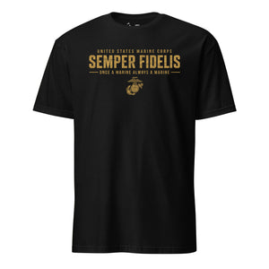 Semper Fidelis Once a Marine T-Shirt