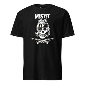 Misfit Skull With Hellfire T-Shirt